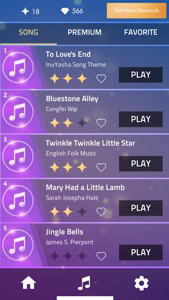 Screenshot Piano Music Tiles Hot song Mod 3