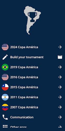 Copa América Calculator ekran görüntüsü 1