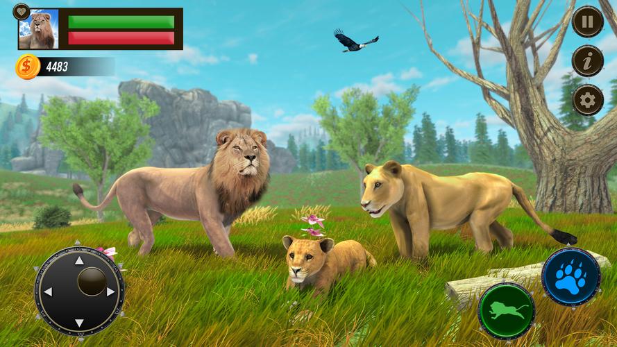 Jungle Kings Kingdom Lion captura de pantalla 