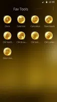 Golden Disco Vintage Theme应用截图第4张