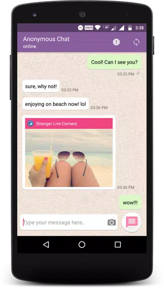 Anonymous Chat & Date for Stranger zrzut ekranu 3