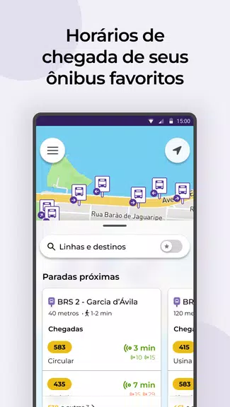 Screenshot Cittamobi: Horários de Ônibus 2