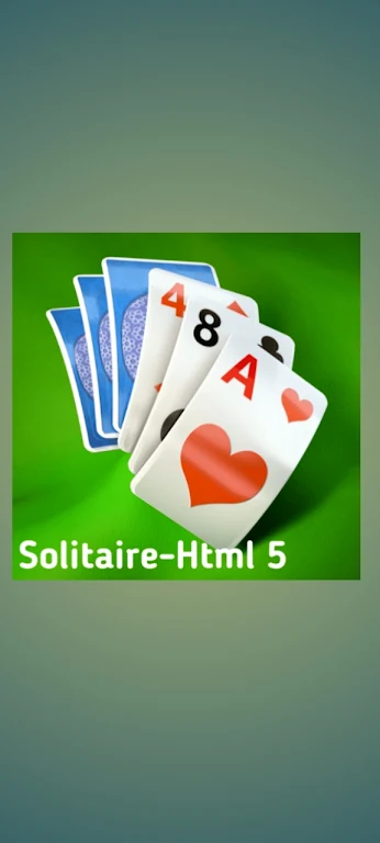 Solitaire Html5 captura de pantalla 