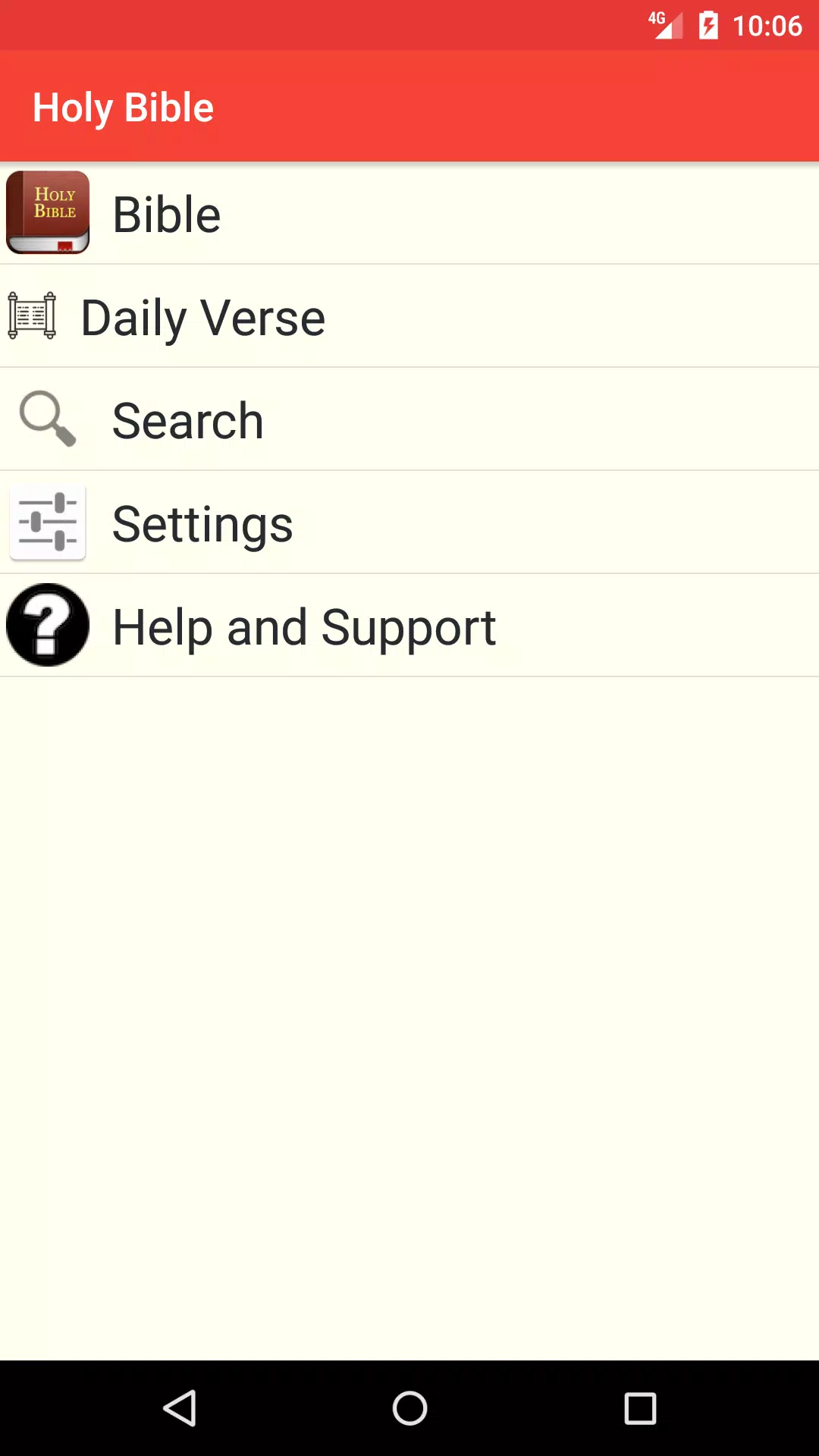 Screenshot Holy Bible 1