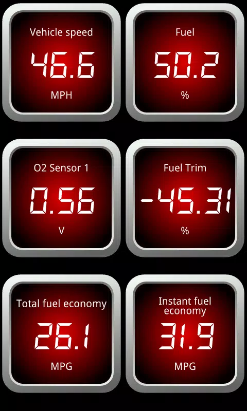 OBDLink (OBD car diagnostics) экрана 4