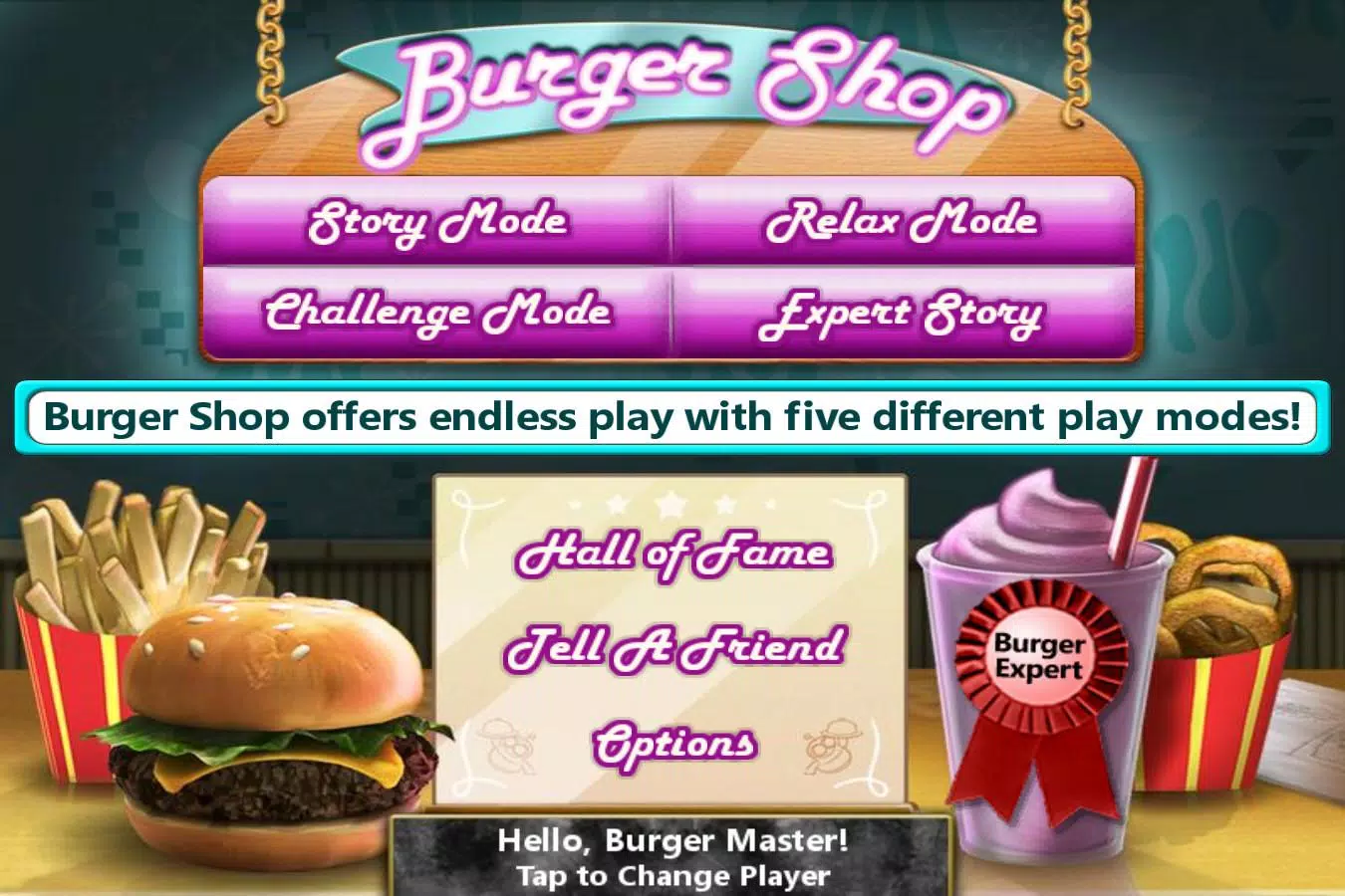 Burger Shop Screenshot 2