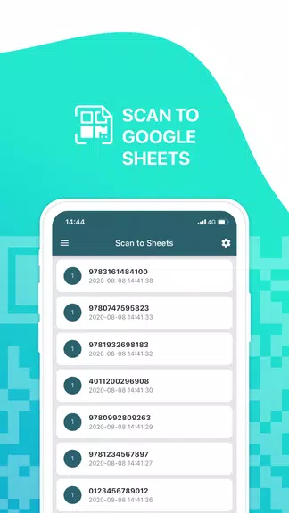 Sheetify:Scan to Google Sheets экрана 1