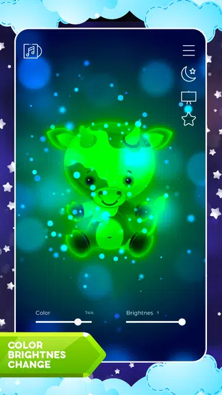 Baby night light - lullabies w Screenshot 4