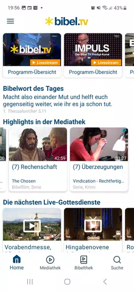 Bibel TV Screenshot 1