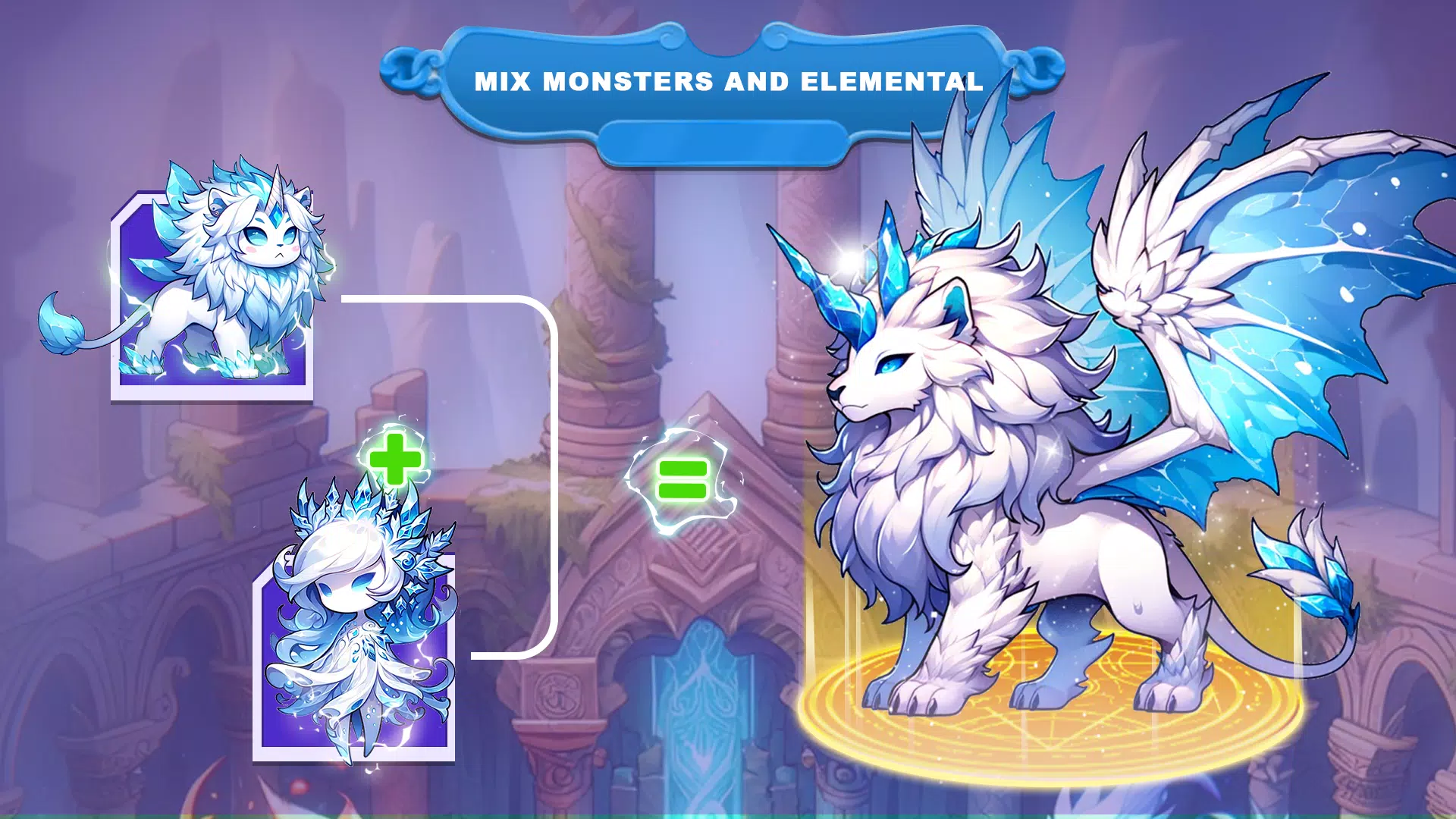 Master Fusion : Monster War ảnh chụp màn hình 1