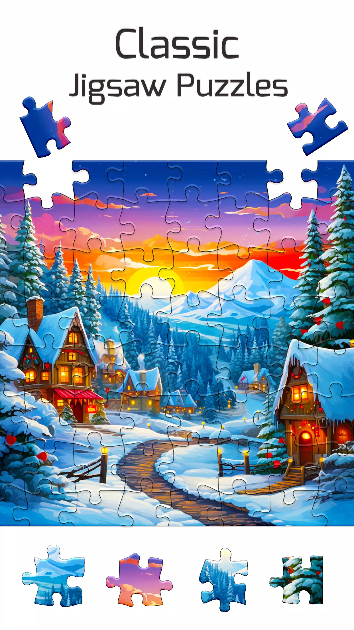 Christmas Jigsaw Puzzles экрана 2