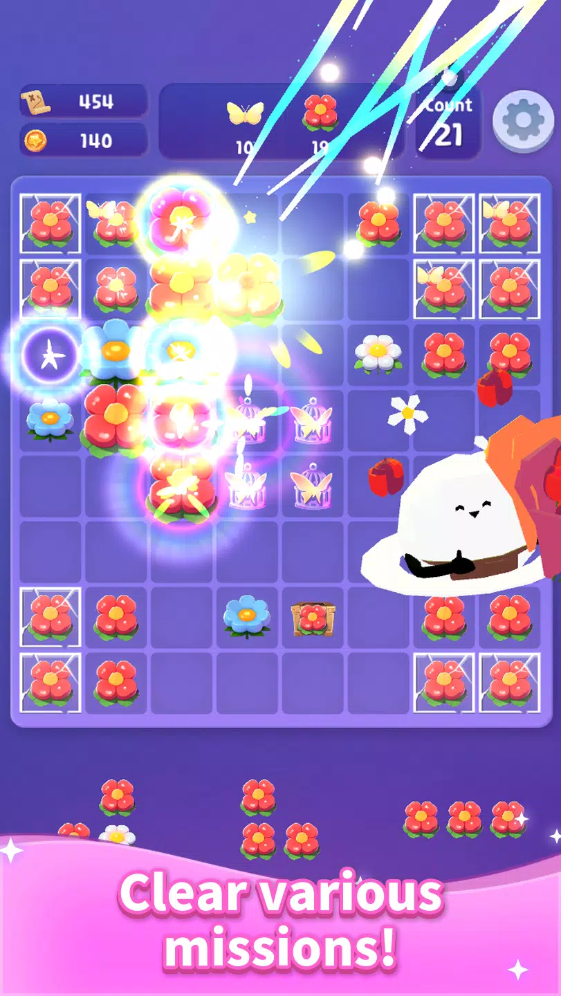 Starcrumbs Match Flower screenshot 3