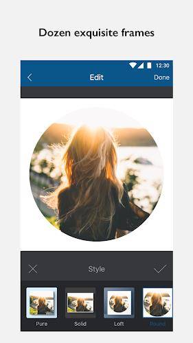 InFrame - Photo Editor & Frame Screenshot 3