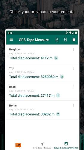 My GPS Tape Measure ဖန်သားပြင်ဓာတ်ပုံ 4