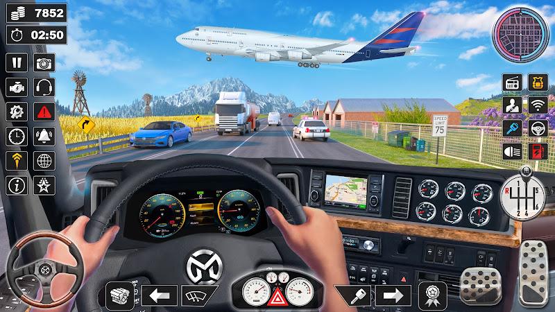 Truck Driving School Games Pro экрана 2