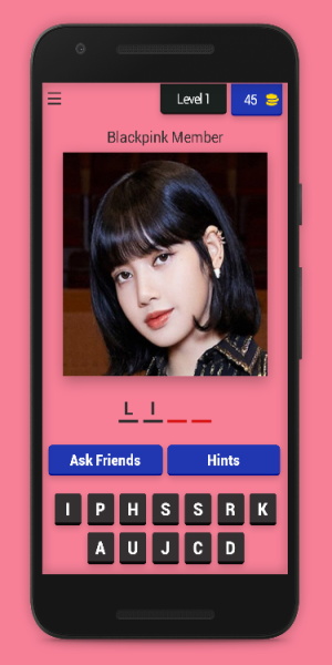 Blackpink Quiz экрана 2