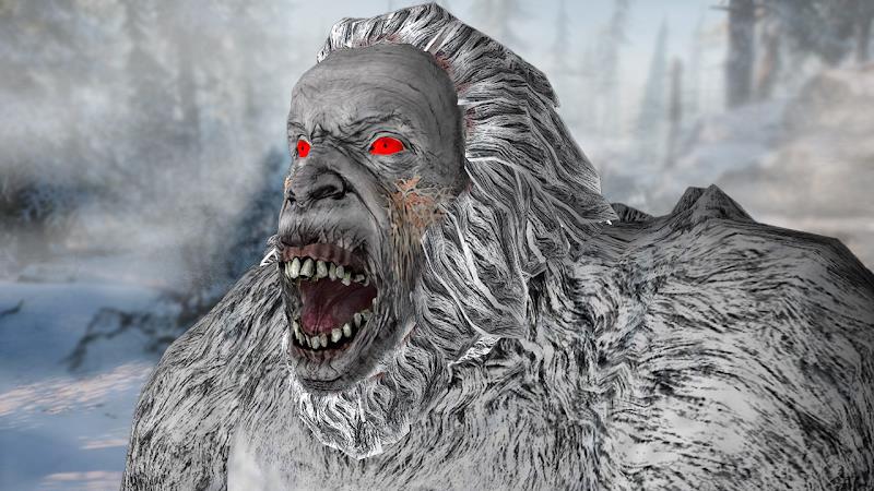 Bigfoot Yeti Hunt & Survival Screenshot 1