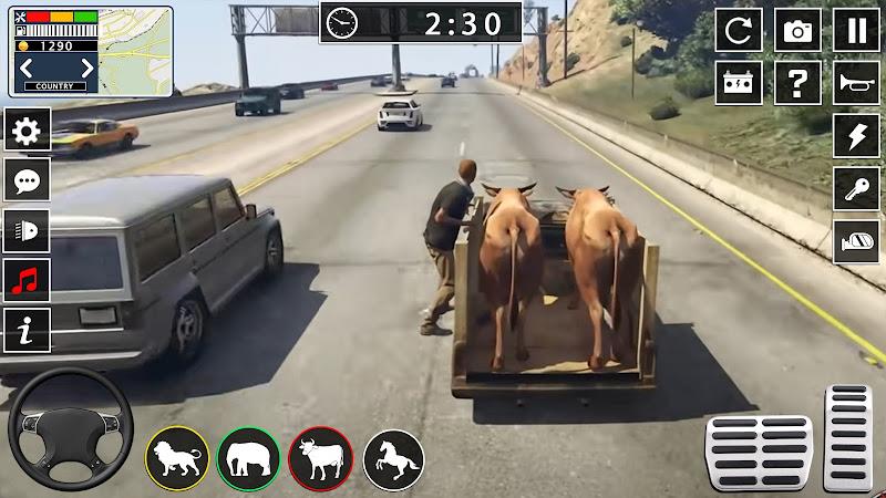 Animal transport truck games ဖန်သားပြင်ဓာတ်ပုံ 4