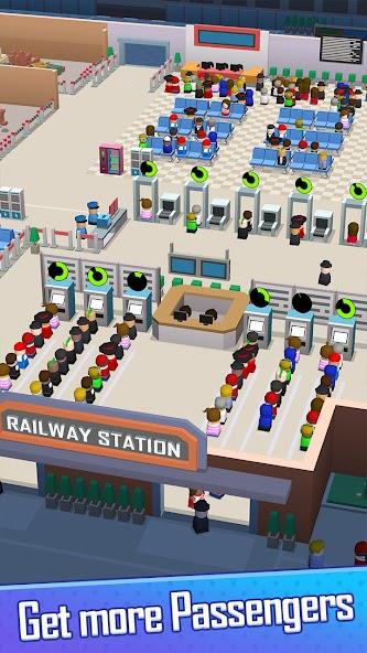 Railway Tycoon - Idle Game Mod Screenshot 4