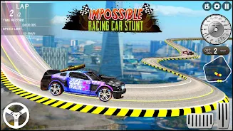 Impossible GT Racing Car Stunt ảnh chụp màn hình 3