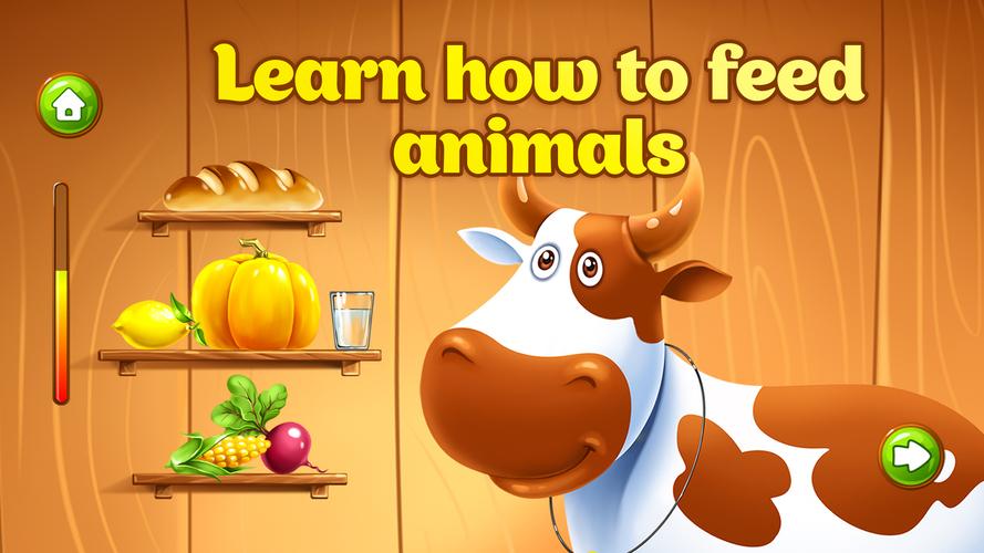 Granja de animales para niños captura de pantalla 