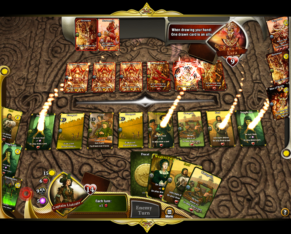 War of Omens Deck Builder Collectible Card Game Screenshot 1