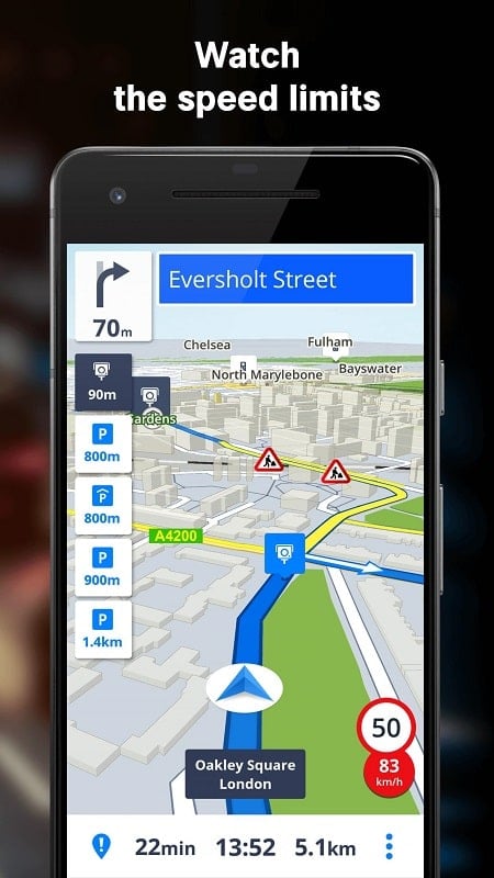 Screenshot Sygic Navegação por GPS, Mapas 2