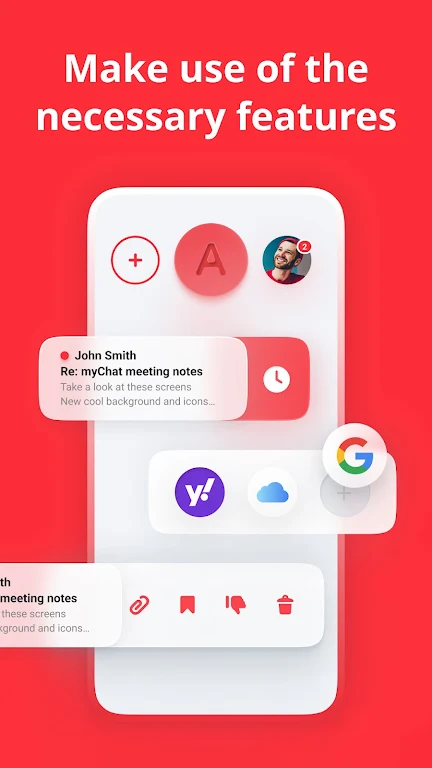 myMail: почта для Gmail и Mail экрана 3