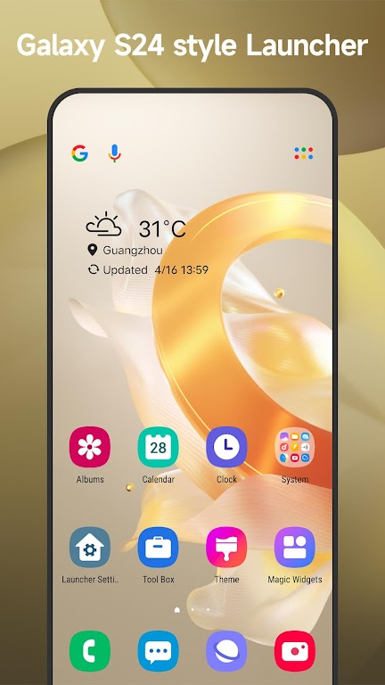 Screenshot Cool S24 Launcher Galaxy OneUI Mod 1