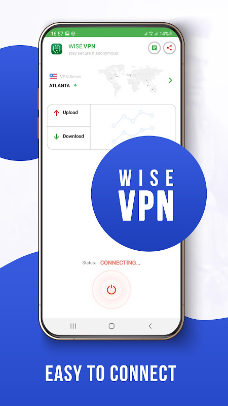 Fast VPN Wise VPN: Fast Secure Screenshot 1