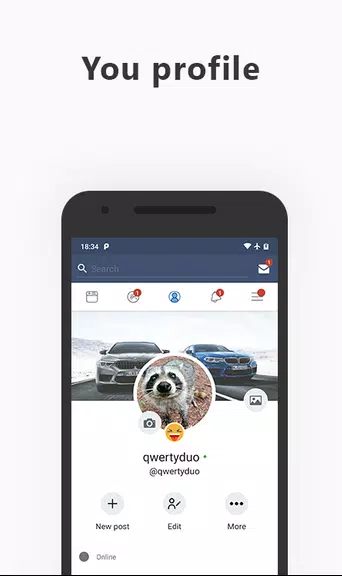 My Social Network captura de pantalla 
