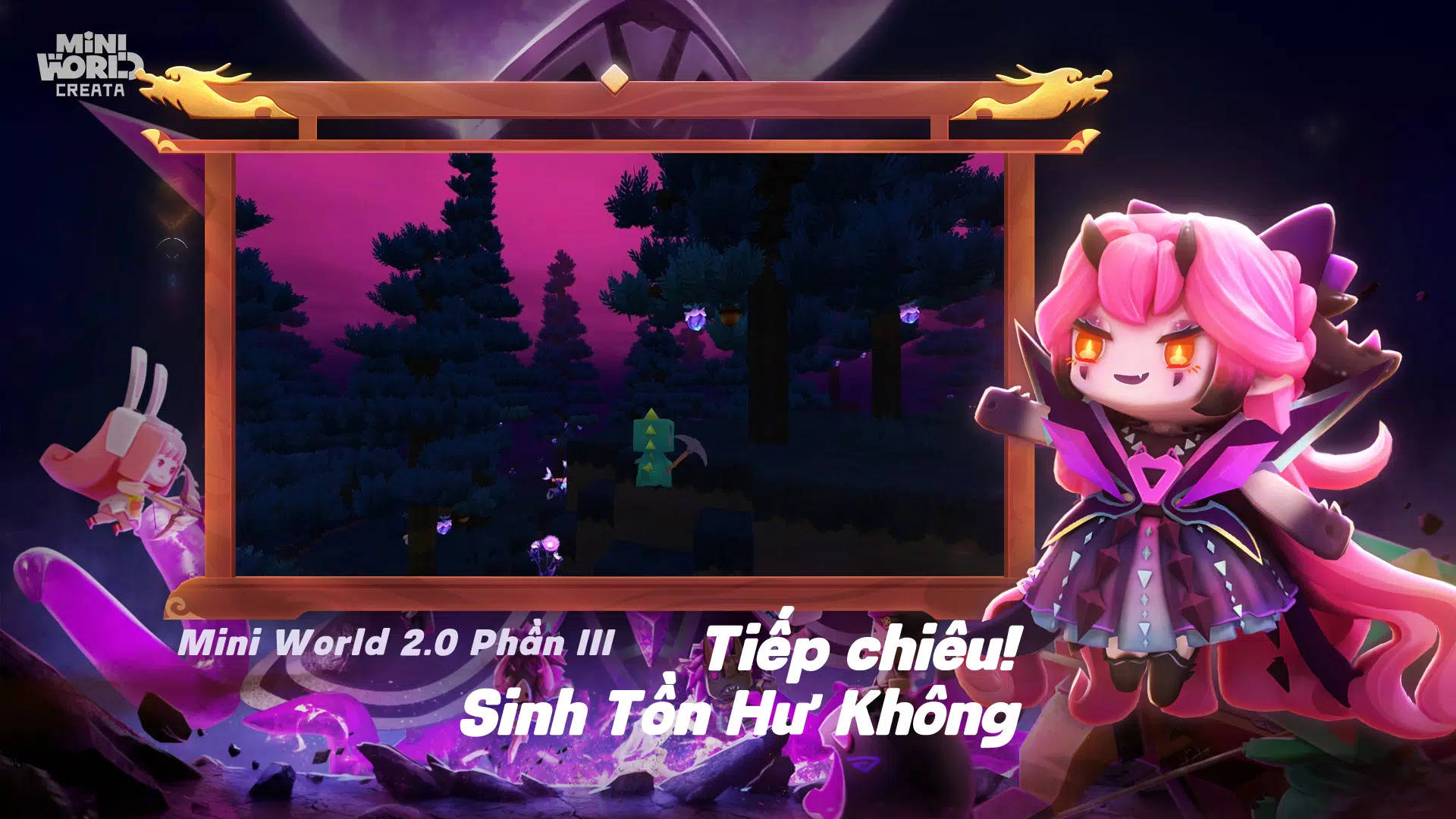 Mini World:CREATA VN экрана 2