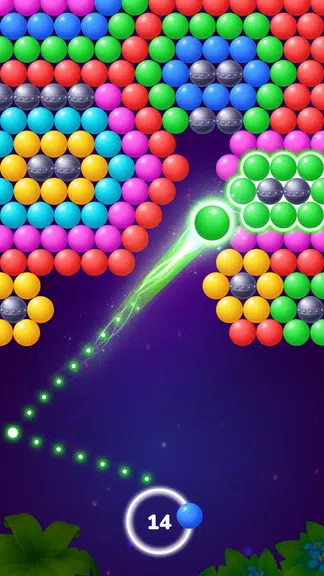 Bubble Shooter Tale: Ball Game ဖန်သားပြင်ဓာတ်ပုံ 3