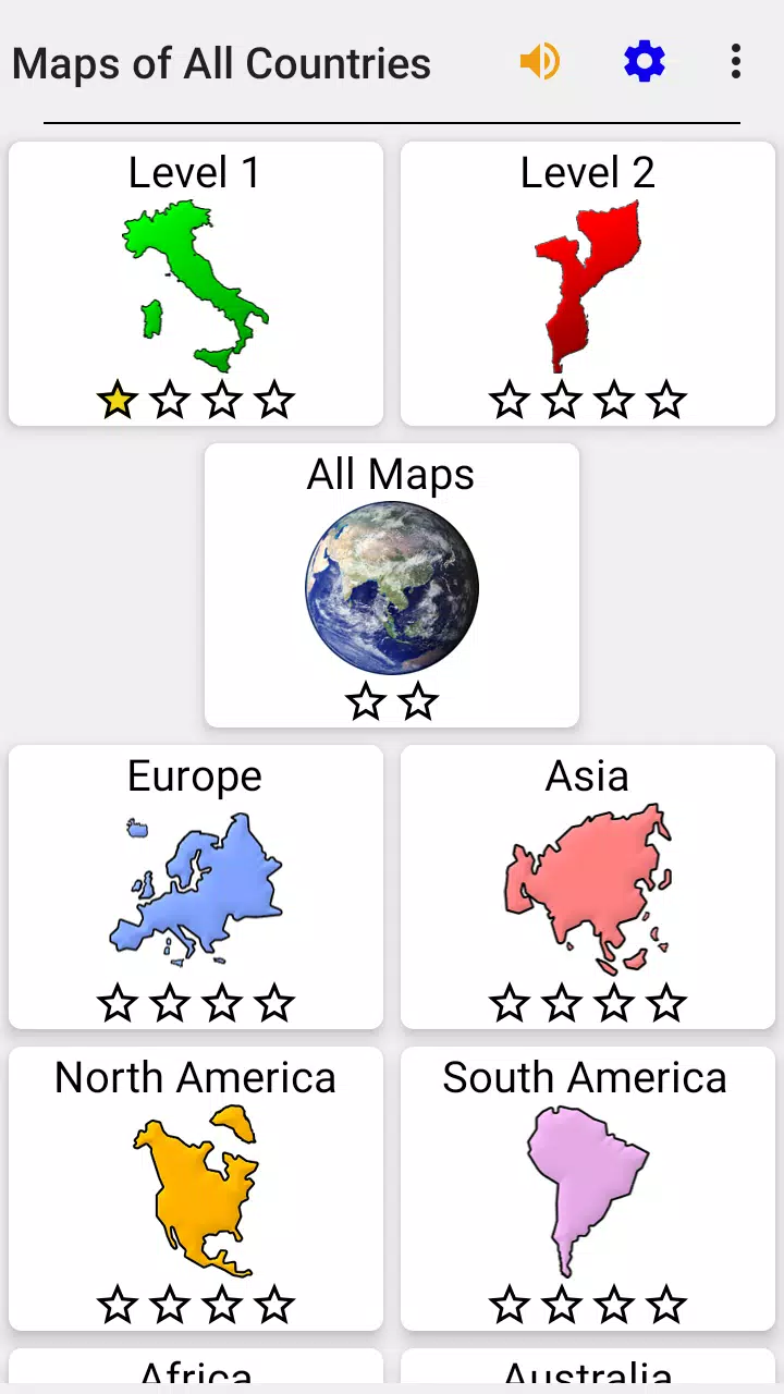 Maps of All Countries Geo-Quiz应用截图第3张