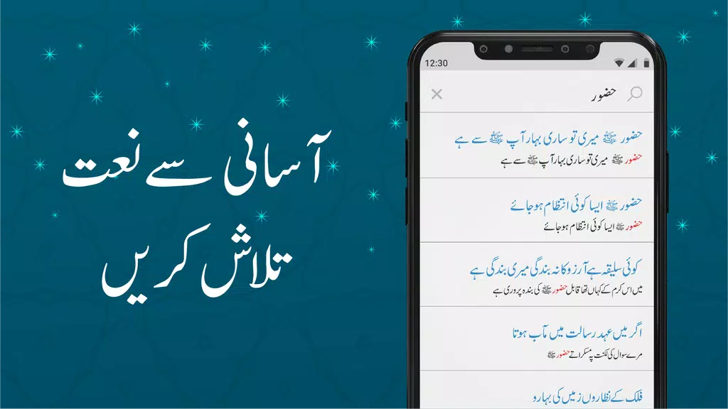 Naat Lyrics Library screenshot 3