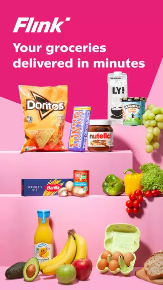 Screenshot Flink: Groceries in minutes 1