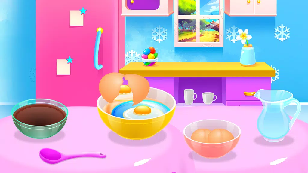 Screenshot Colorful Muffins Cooking 3