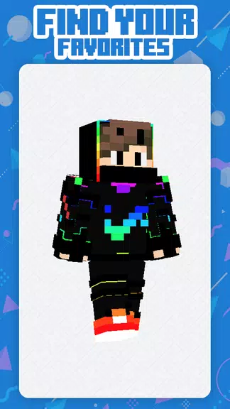 Neon Squad Skin Minecraft ảnh chụp màn hình 3