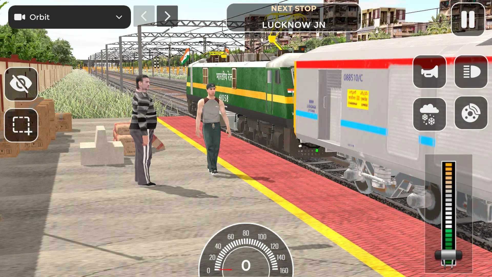 Indian Railway Train Simulator экрана 2