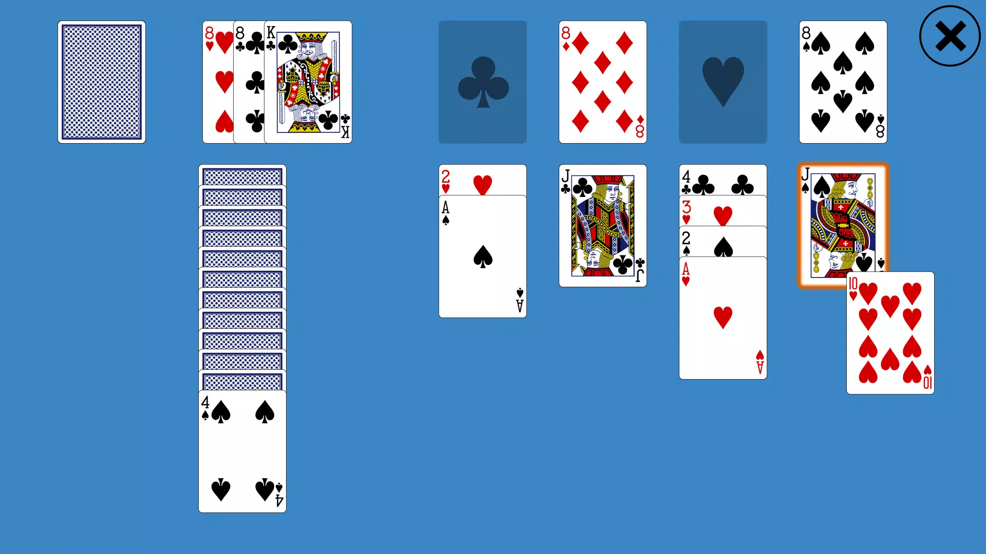 Classic Canfield Solitaire screenshot 3