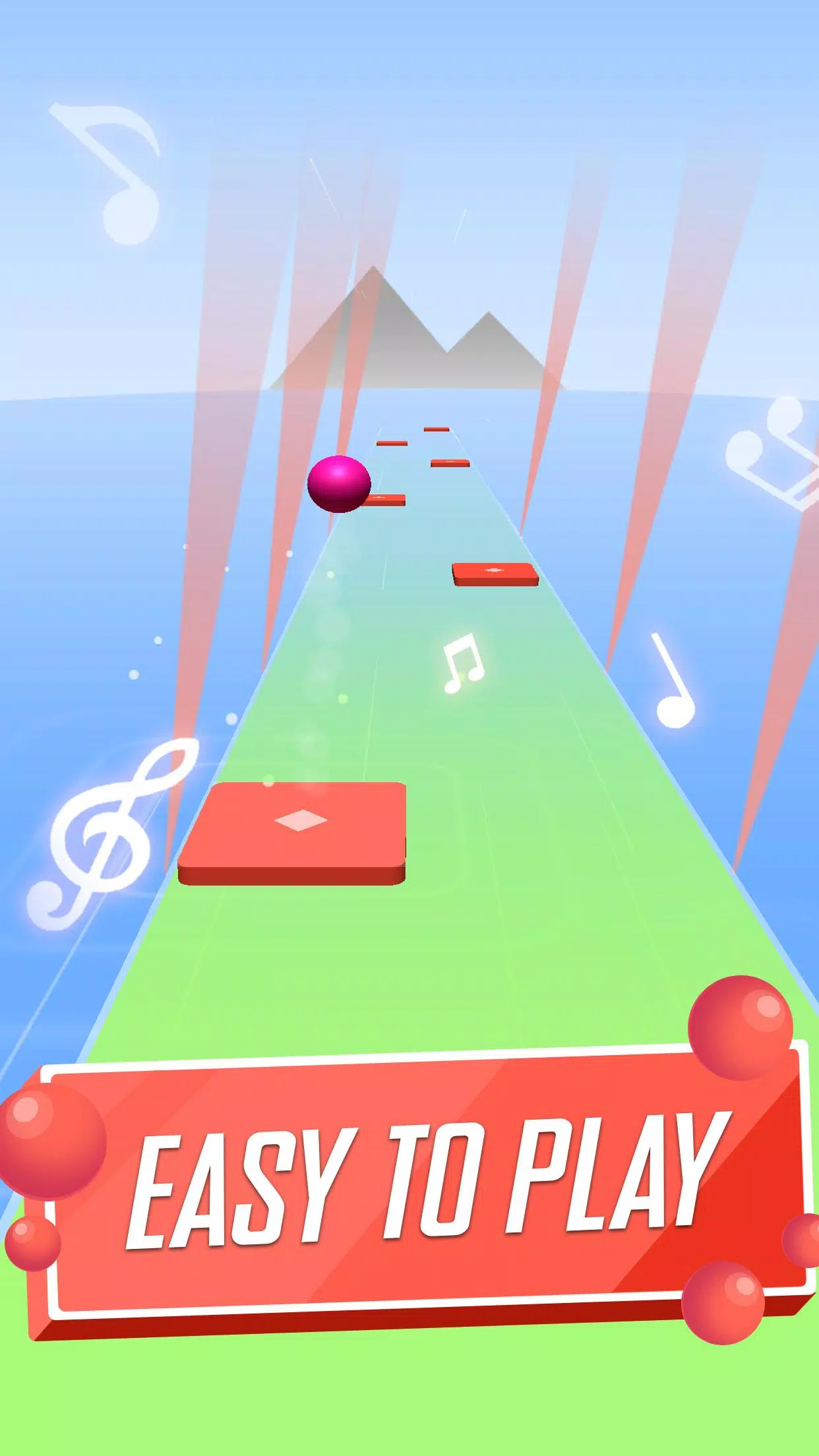 Color Music Hop Ball Games Screenshot 3