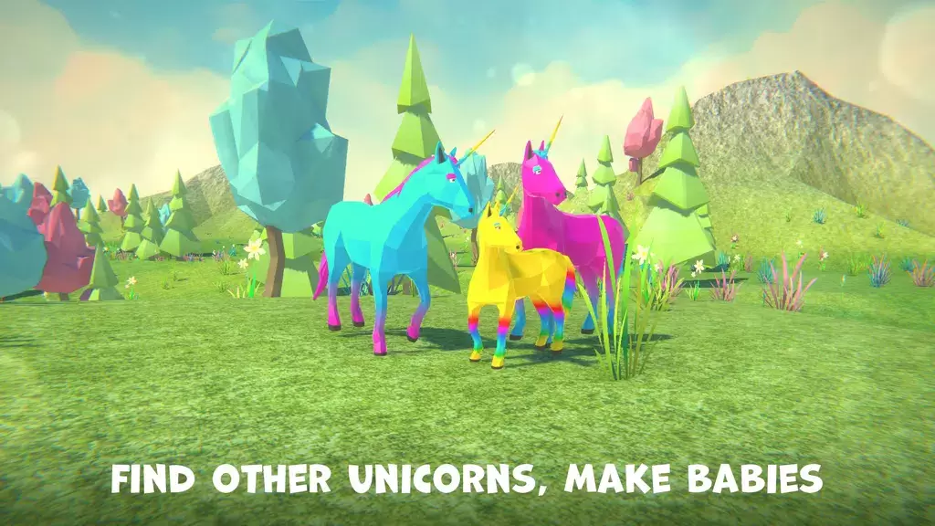 Unicorn Family Simulator ekran görüntüsü 1