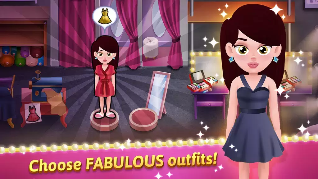 Model Salon Dash: Fashion Game screenshot 2