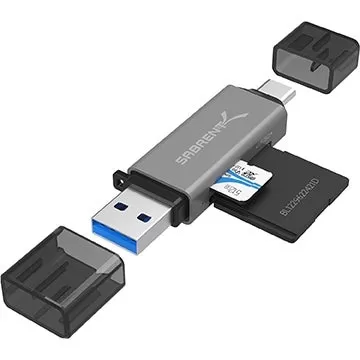 $7 Micro SD Reader for USB-A and USB-C