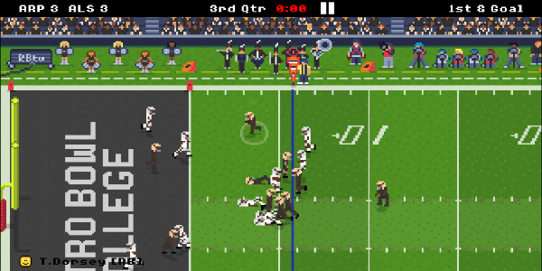 Retro Bowl College ekran görüntüsü 1