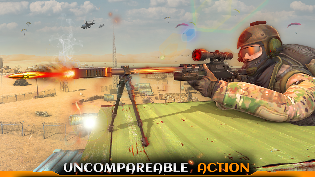 WW2 Sniper Gun Simulator Games screenshot 2