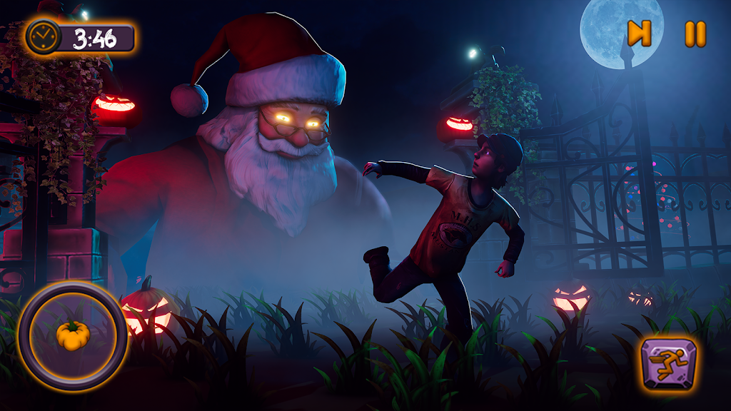 Scary Santa Horror Escape Game Screenshot 3