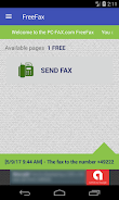 PC-FAX.com FreeFax ảnh chụp màn hình 1