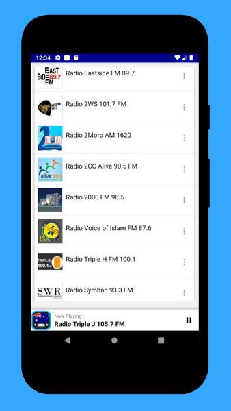 Radio App Australia: FM Online Capture d'écran 2