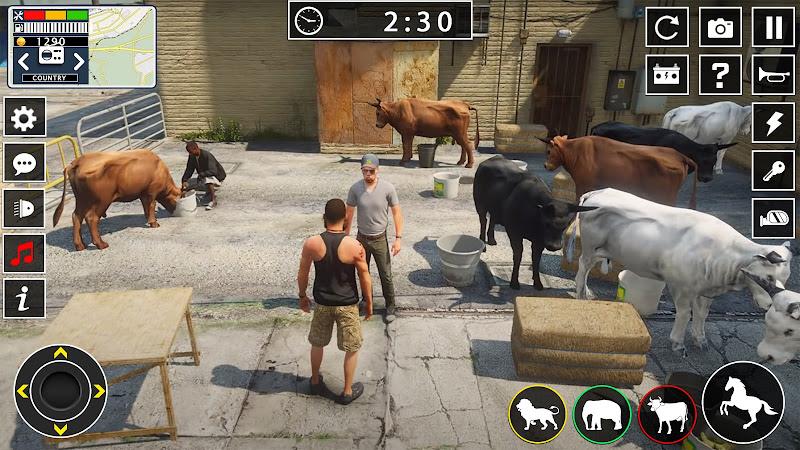 Animal transport truck games ဖန်သားပြင်ဓာတ်ပုံ 1